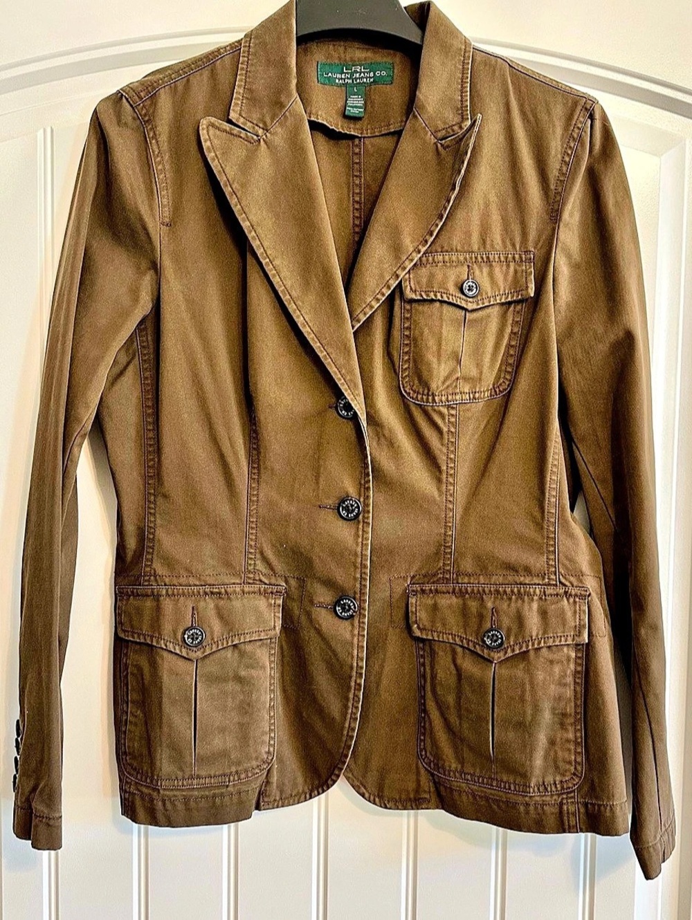 Lauren Jeans Co. Ralph Lauren Jeans Co. Utility Jacket Cotton Utility